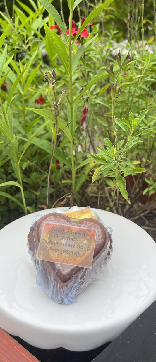 Cocoa Heart Soap