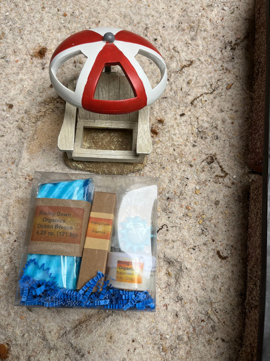 Ocean Breeze Soap and Sunscreen set