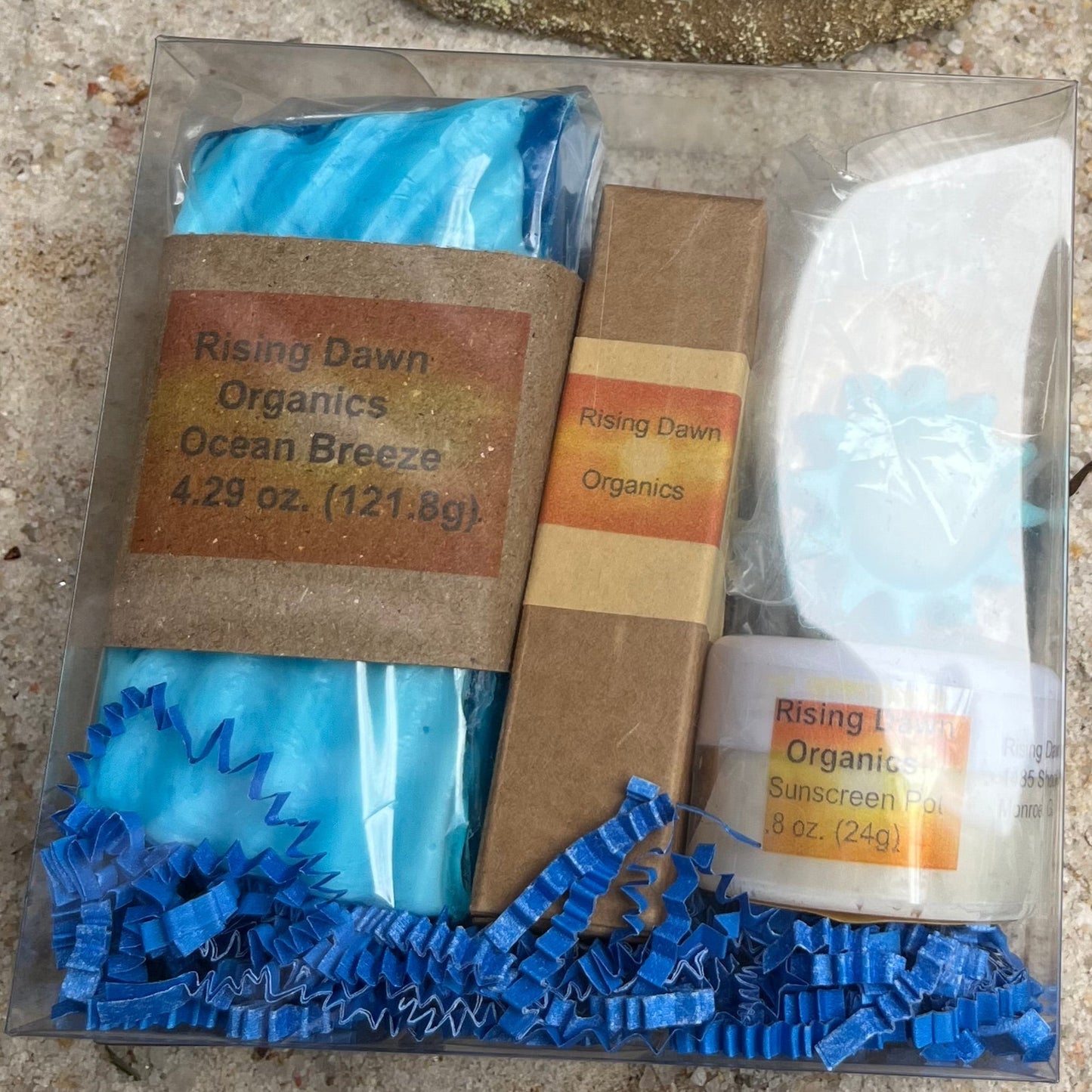 Ocean Breeze Soap and Sunscreen set